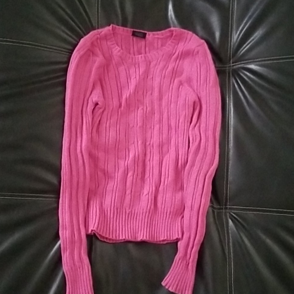 Pink sweater